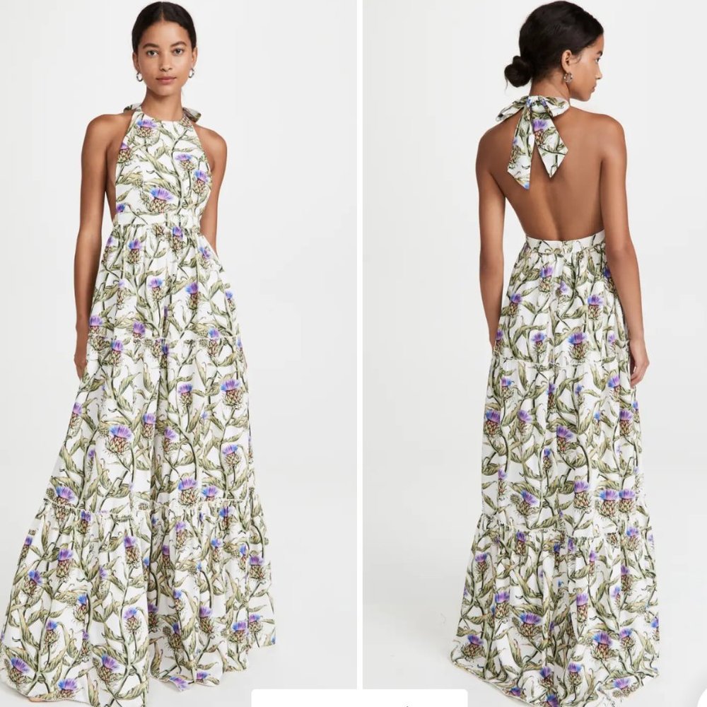 Agua by Agua Bendita Naranja Dress